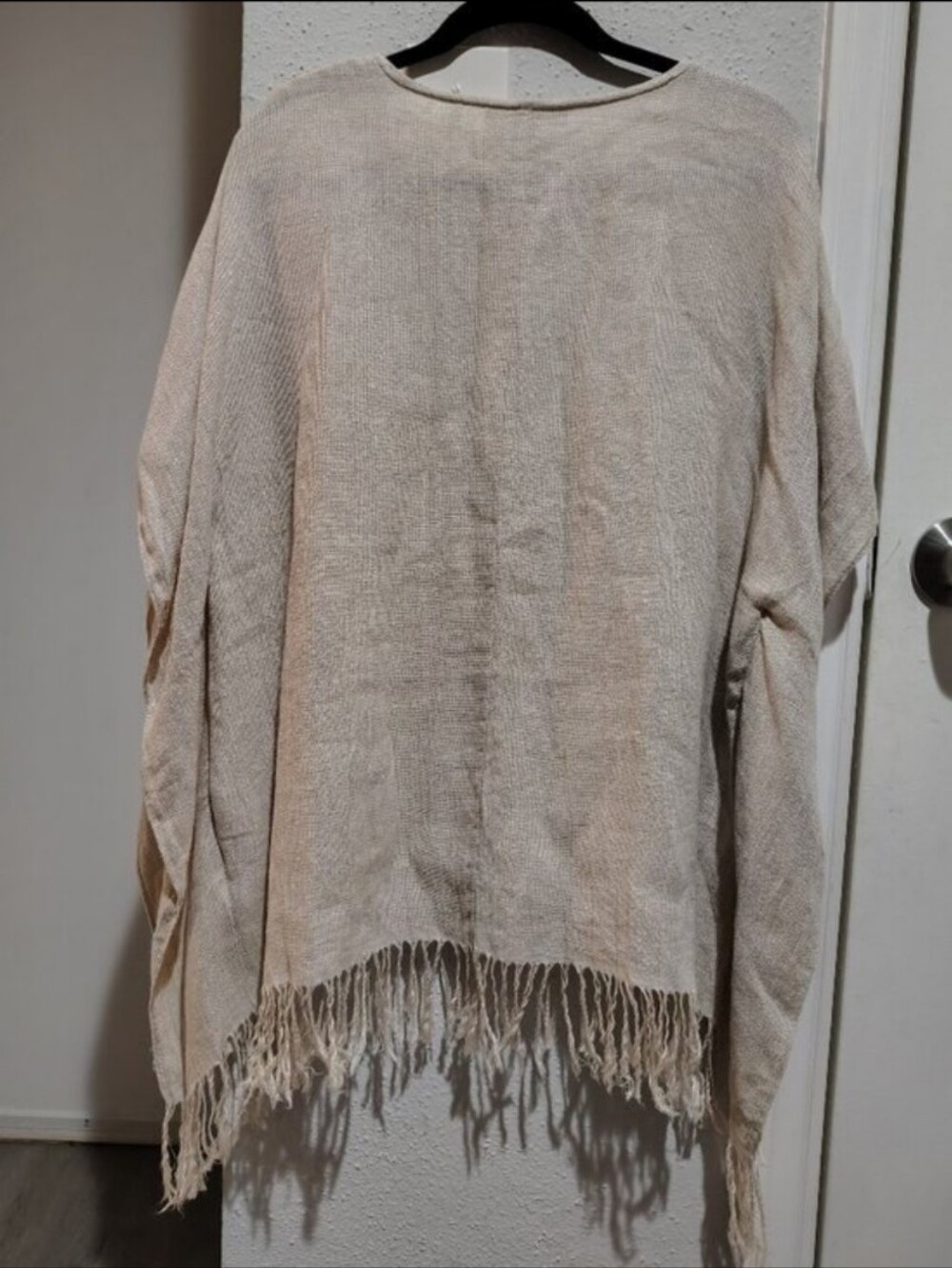 MICHAEL Michael Kors 100% Linen Poncho - Picture 7 of 7